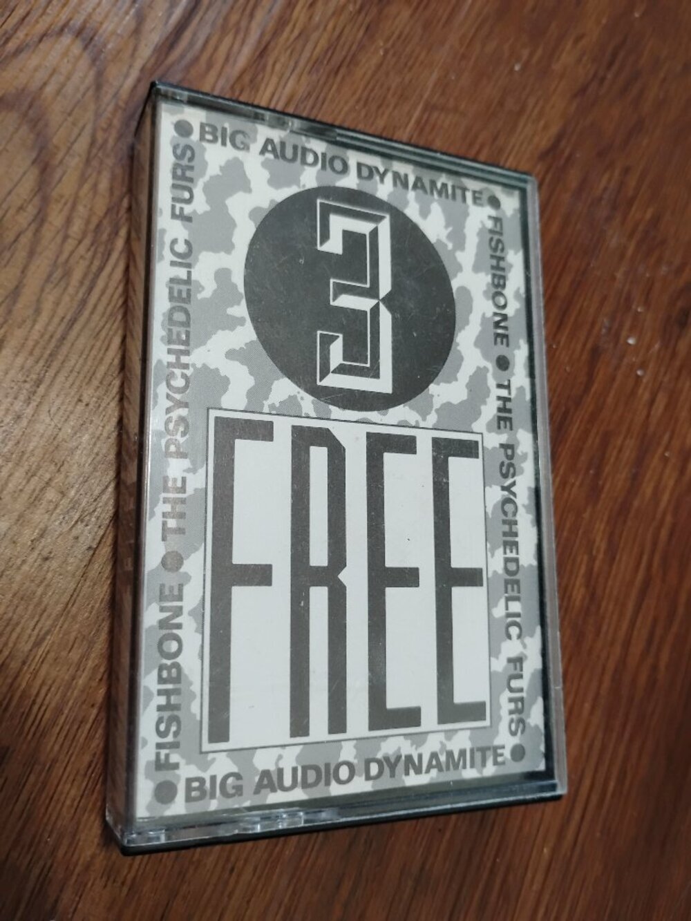 Vintage 3 Free Big Audio Dynamite Cassette Tape